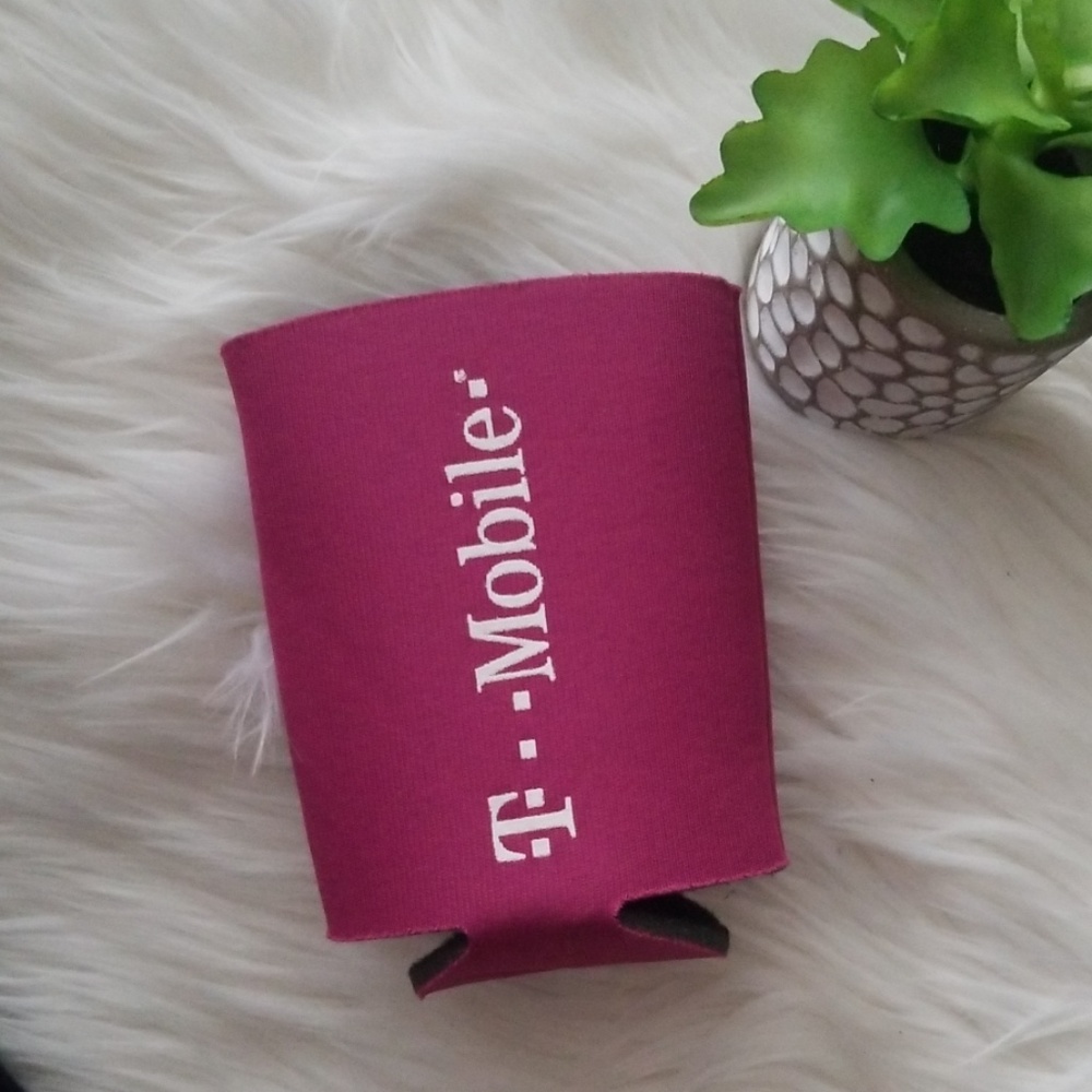 Tmobile Magenta Pink Drink Koozie